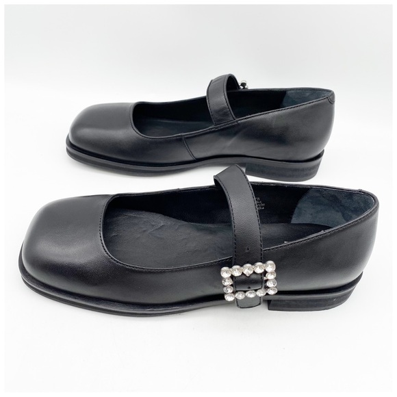 Free People Rumor Diamante Mary Janes Size 7.5 - Picture 8 of 16